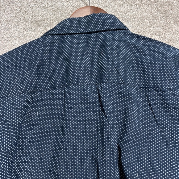 Gentlemen’s Outfitters Men’s Blue Button Down Collared Shirt Size 3X - Picture 9 of 10